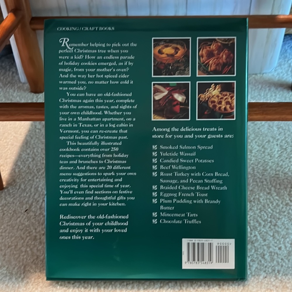 Vintage Time Life Christmas Cookbook- Gently Used - SFH - Hardcover - Picture 2 of 9